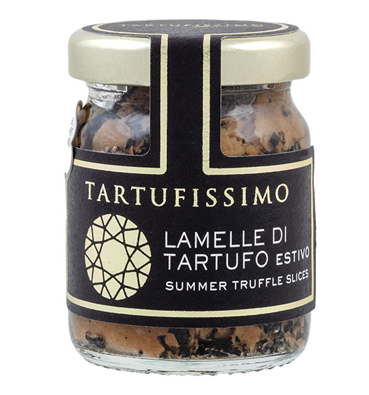 Schwarze Sommertrüffel Scheiben